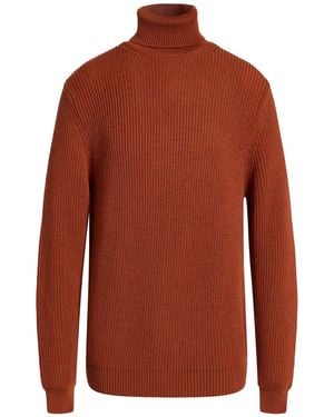 Woolrich Rollkragenpullover - Rot