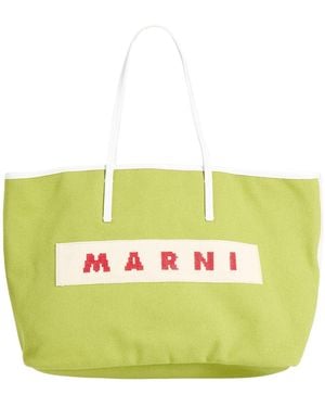 Marni Bolso De Asas Largas - Verde