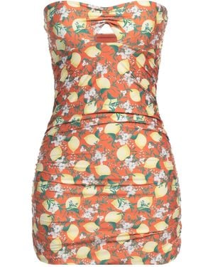 La Perla Mini Dress - Orange