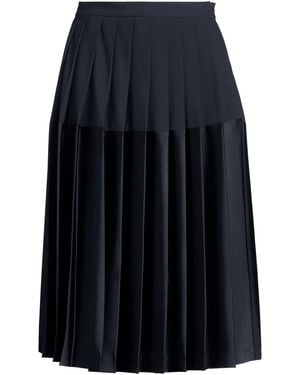 Sandro Midnight Midi Skirt Polyester - Blue