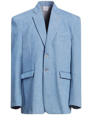 Vetements Blazer Cotton - Blue