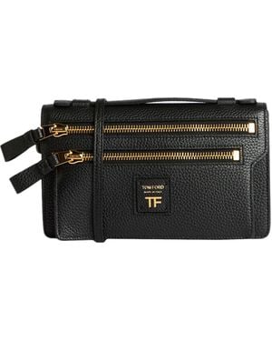 Tom Ford Handbag Calfskin - Black