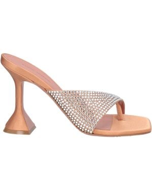 AMINA MUADDI Thong Sandal - Pink