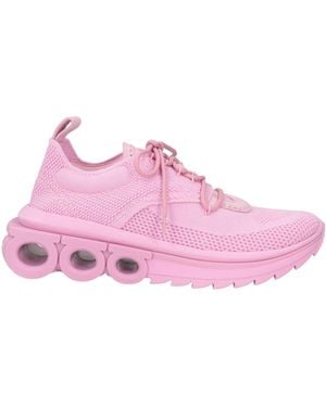 Ferragamo Ferragamo Nima Technical Knit Running Sneakers - Pink