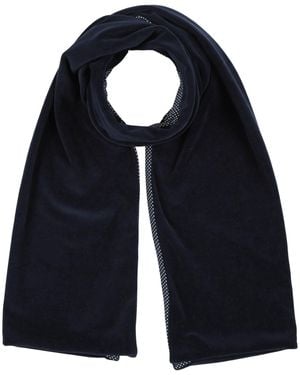 Daphine Midnight Scarf Cotton, Silk, Wool - Blue