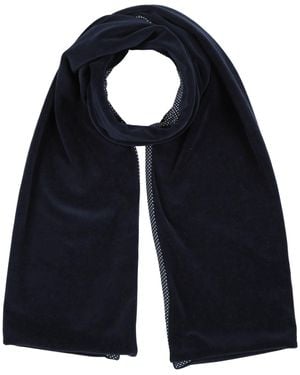 Daphine Midnight Scarf Cotton, Silk, Wool - Blue