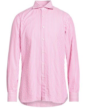 Isaia Shirt Cotton - Pink