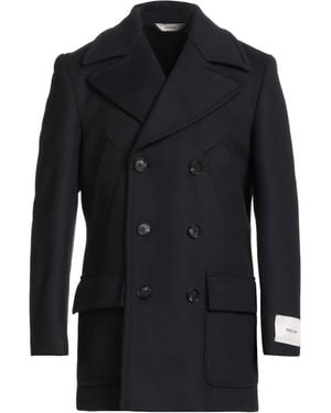 Paoloni Midnight Coat Wool, Polyamide - Blue