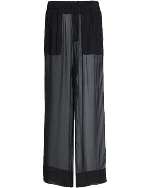 Gauchère Trousers Silk - Grey