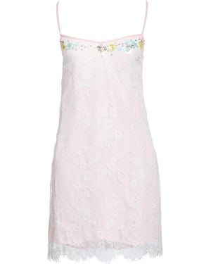 Blugirl Blumarine Mini Dress Nylon - White
