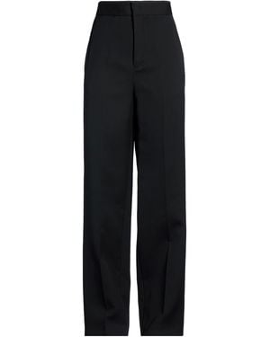 Jil Sander Trousers Virgin Wool - Black
