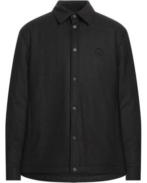 dunhill Charcoal Jacket Cashmere, Elastane - Black