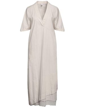 European Culture Midi Dress - White