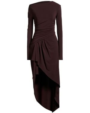 Amen Maxi Dress Acetate, Polyamide, Elastane - Brown