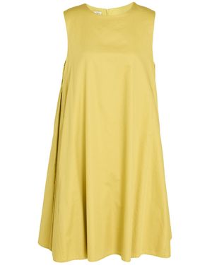 Douuod Midi Dress Cotton - Yellow