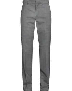 Versace Pants Virgin Wool - Gray