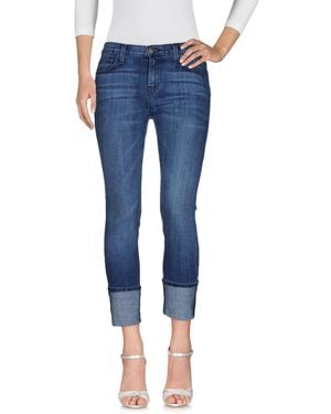 Current/Elliott Jeans Cotton, Polyester, Elastane - Blue