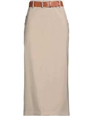 Moschino Midi Skirt - Natural