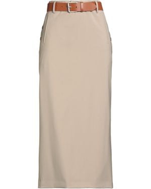 Moschino Midi Skirt - Natural