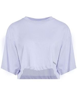 hinnominate Lilac T-Shirt Cotton - Blue