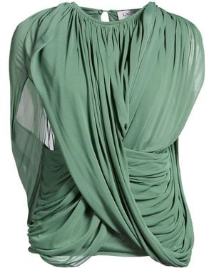Lanvin Top Viscose, Silk - Green
