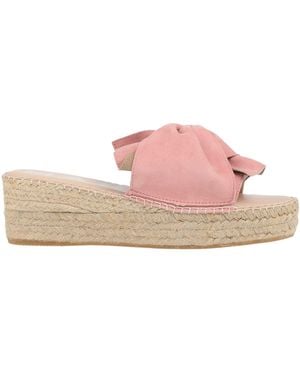 Manebí Espadrilles Leather - Pink