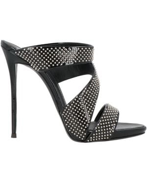 Giuseppe Zanotti Sandals Leather - Black