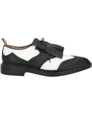 Thom Browne Lace-Up Shoes Leather - Black