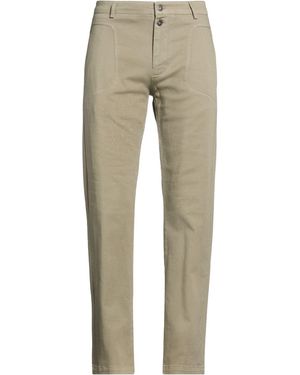 Bikkembergs Trousers Cotton, Elastic Fibres - Natural