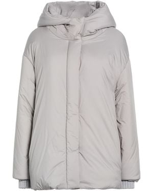 Herno Plumífero Y Acolchado - Gris