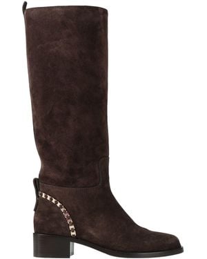 Ferragamo Tawnie Boot Leather - Brown