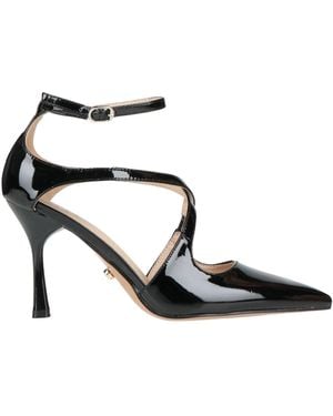 Twenty Four Haitch Court Shoes - Black