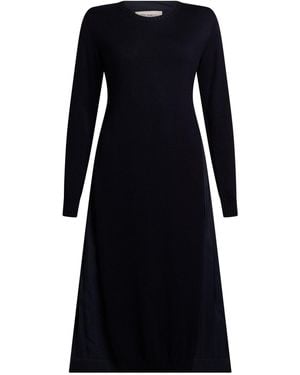 MEIMEIJ Midi Dress Virgin Wool, Polyester - Black