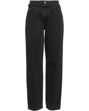 Les Coyotes De Paris Jeans Cotton, Recycled Cotton - Black