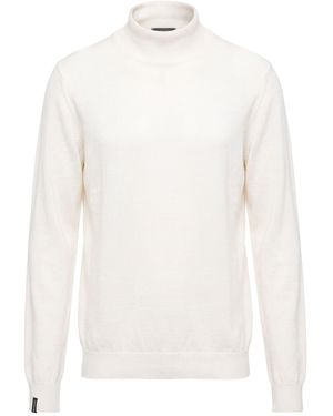 AROVESCIO Turtleneck - White