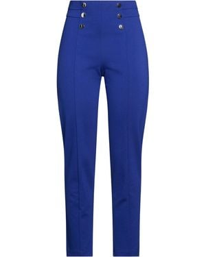 Diana Gallesi Pants Viscose, Polyamide, Elastane - Blue