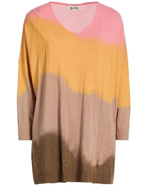 B.yu Sweater Viscose, Polyester, Polyamide - Pink