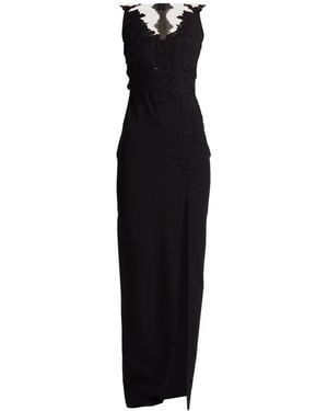 Rhea Costa Maxi Dress Cotton - Black