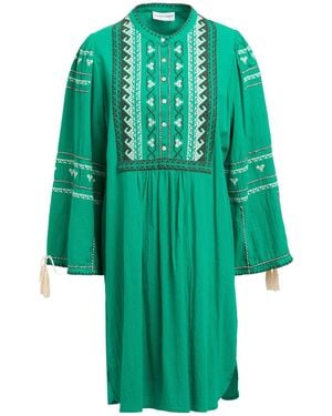 Antik Batik Mini Dress - Green
