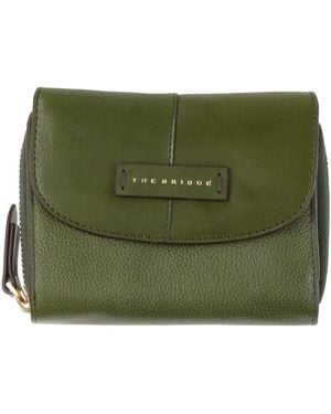 The Bridge Wallet Cow Leather - Green