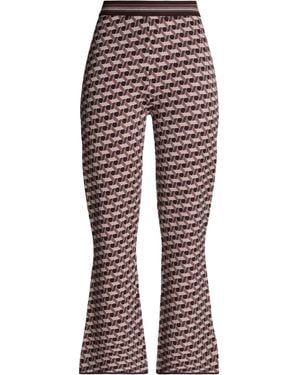 Diane von Furstenberg Geometrisch Gemusterte Hose - Braun