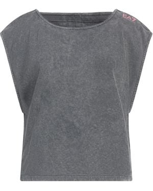 EA7 T-Shirt Cotton, Elastane - Gray