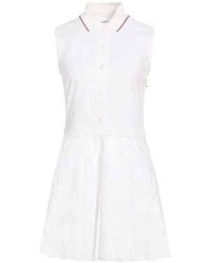 Thom Browne Mini Dress Cotton - White