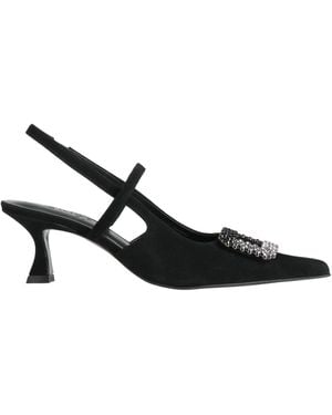 Zinda Court Shoes - Black