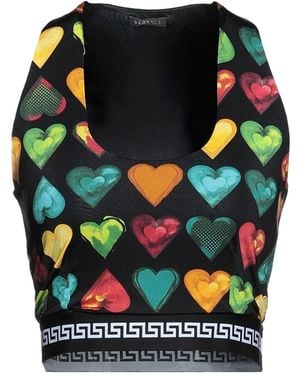 Versace Top Polyamide, Elastane - Black