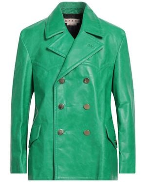 Marni Blazer Calfskin - Green