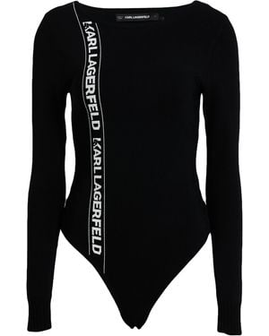 Karl Lagerfeld Bodysuit - Schwarz