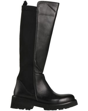 Tsd12 Boot Soft Leather, Textile Fibres - Black