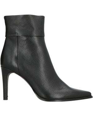 Zinda Ankle Boots Leather - Black