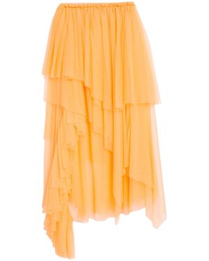 forte_forte Maxi Skirt - Orange
